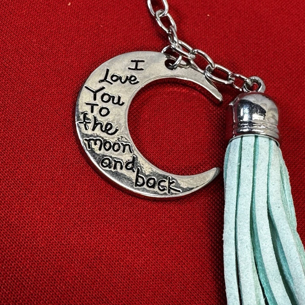I Love‎ You To The Moon And Back Charm